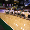 Démonstration de tchoukball en chaise roulante